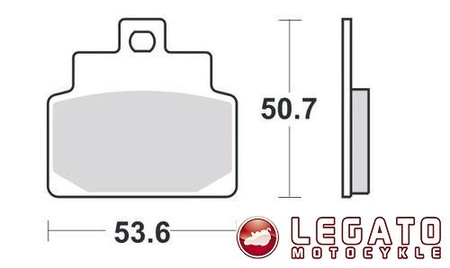 KLOCKI HAMULCOWE SBS 153 MS