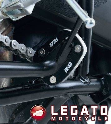 ELEMENT NÓŻKI - KICKSTAND SHOE YAMAHA MT-09 TRACER / MT-09 SILVER