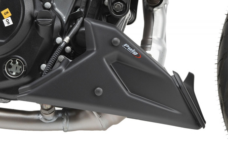 Spoiler silnika PUIG do KTM 125 Duke 21-25 Czarny mat (J) 22332J