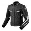 REV'IT! Kurtka skórzana Masaru kolor Czarny/Biały