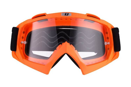 GOGLE IMX MUD ORANGE MATT - SZYBA CLEAR (1 SZYBA W ZESTAWIE)