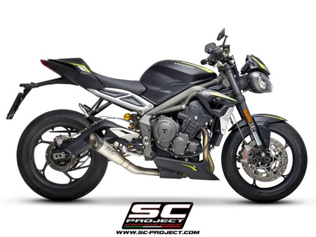 SC-Project tłumik końcowy S1 tytan Triumph STREET TRIPLE 765 (2017 - 2019) - S - R – RS