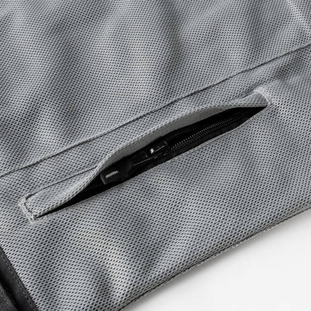 KURTKA TEKSTYLNA OZONE DART SILVER/BLACK (PLUS SIZE)