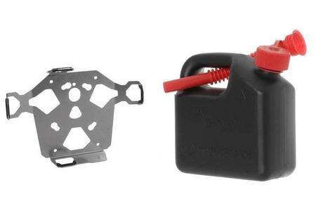 ZEGA Pro/ZEGA Mundo zestaw: uchwyt z 3-litrowym kanistrem Touratech