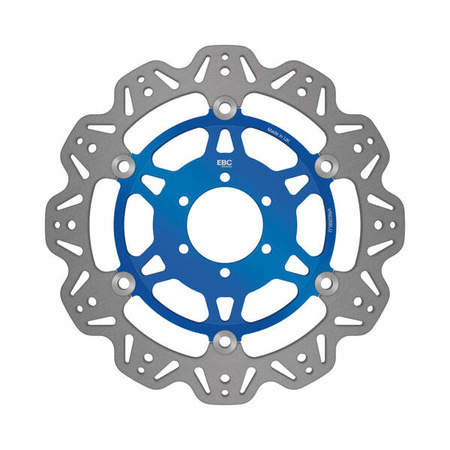 EBC Tarcza hamulcowa motocyklowa VR626BLU VEE, niebieska