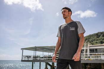 T-Shirt "ADV Machine" men, grey