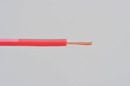 Przewód  AVS0.5  czerwony  2m