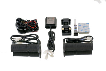 Podgrzewane manetki PUIG (do kierownic 22 mm) Czarny (N) 5020N