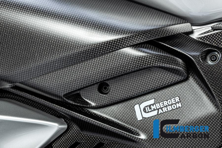 Wylot lewej rury powietrza do motocykla Ducati Diavel V4 od 2023 - matowy ILMBERGER AKL.109.DI23M.K