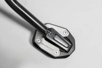 NAKŁADKA NÓŻKI BOCZNEJ SW-MOTECH DUCATI SCRAMBLER (14-) BLACK/SILVER