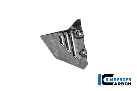Osłona trójkątna przednia ramy tylnej lewa BDC - błyszcząca black diamond carbon BMW R 1300 GS Adventure od 2024 ILMBERGER BG.RDL.009.24GSA