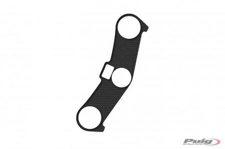 Osłona półki PUIG do Kawasaki ZX-6R 03-04 (wzór Naked) Szary (U) 7411U