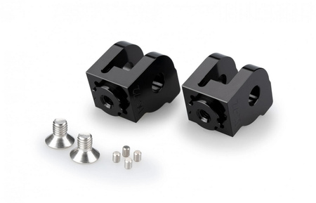 Mocowanie sportowych podnóżków PUIG 20270 (przód, do przesunięcia) Czarny (N) 20270N