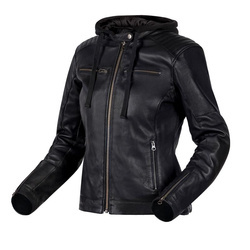 KURTKA SKÓRZANA OZONE STRIKER LADY BLACK