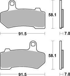 KLOCKI HAMULCOWE SBS 830 HS