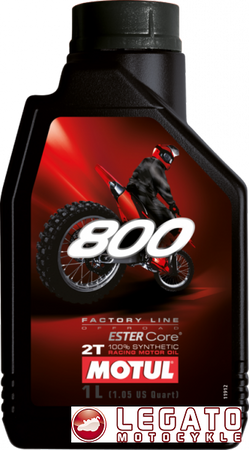 Olej MOTUL 800 2T FL OFF ROAD 1L - 100% Synthesis (104038)