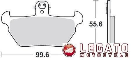 KLOCKI HAMULCOWE SBS 644 HF