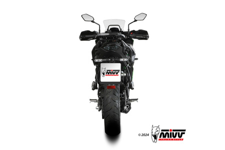 Mivv Układ wydechowy DELTA RACE BLACK stal nierdzewna KAWASAKI VERSYS 650 2024-2025