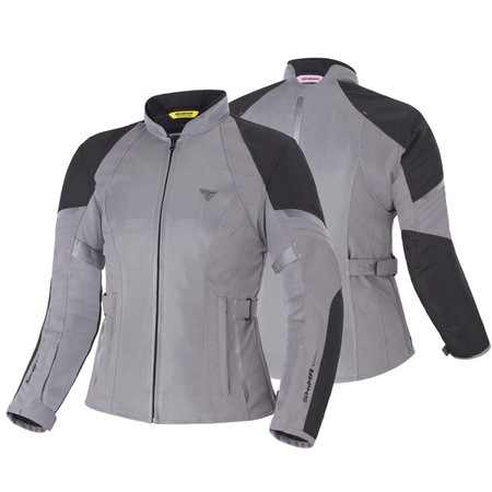 DAMSKA KURTKA MOTOCYKLOWA JET LADY JACKET GREY Shima