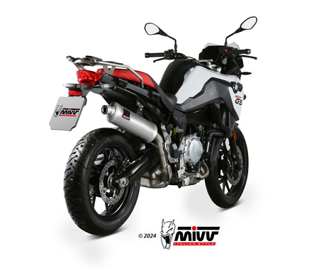 Mivv tłumik końcowy DAKAR STAINLESS STEEL BMW F 750 GS 2018-2024