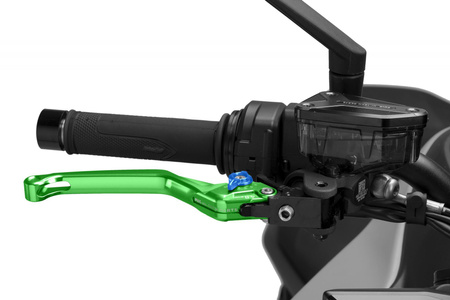 Regulowana dźwignia hamulca PUIG 4.0 EVO (bez zawiasu, wymaga adaptera) Zielony (V) 4120VV