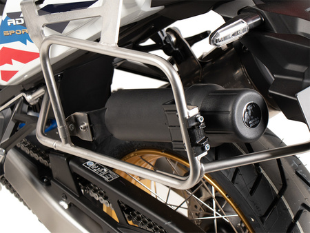 Sidecarrier Cutout stainless steel incl. Xplorer sideboxes black for Honda CRF 1100L Africa Twin Adventure Sports (2024-)