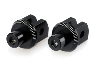 Mocowanie sportowych podnóżków PUIG 8896 (przód) Czarny (N) 8896N