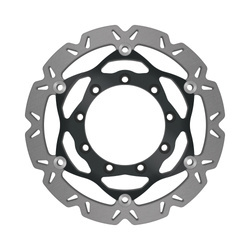 EBC Tarcza hamulcowa motocyklowa SMX6309 Supermoto, 320mm, konturowa, Carbon Look