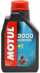 MOTUL Olej silnikowy 3000 20W50 4T 4L - Mineral (104050)