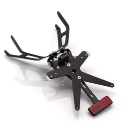 Fox license plate support kit