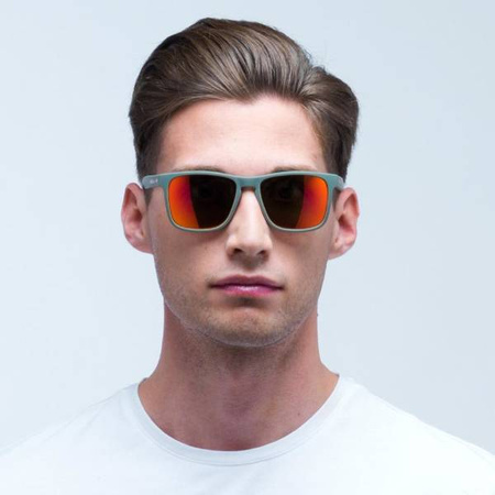 OKULARY RED BULL SPECT LEAP OLIVE GREEN - SZKŁA BROWN WITH RED MIRROR POL