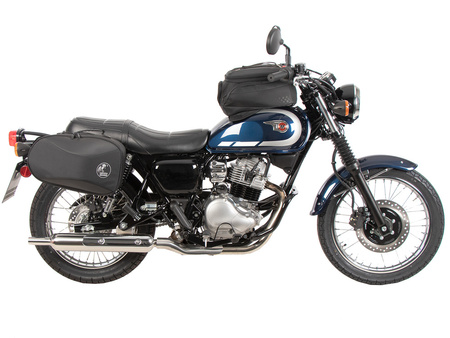 C-Bow sidecarrier chrome for Kawasaki W230 / Meguro S1 (2025-)