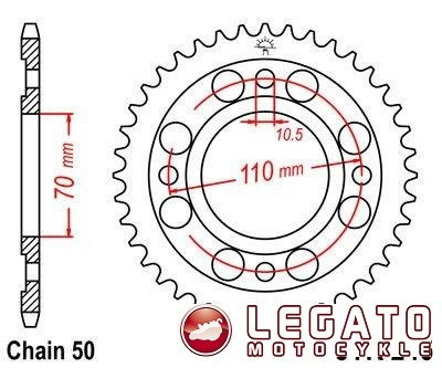 ZĘBATKA NAPĘDOWA JT TYŁ
