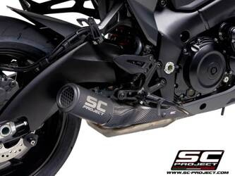 SC Project tłumik końcowy CR-T Matt Black Suzuki GSX-S 1000 2017-2020