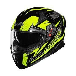 Kask Motocyklowy Ozone Arrow Black/Grey/Fluo Yellow