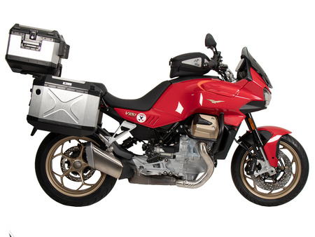 Alurack topcasecarrier black for Moto Guzzi V100 Mandello / S (2022-)