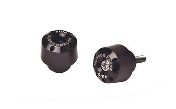 Końcówki kierownicy do Yamaha FZ8 / FZ1 / R6 / R1 (krótkie) Zielony (V) 6199V