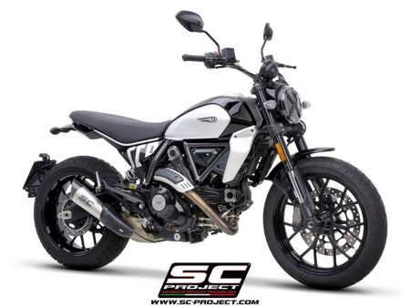 SC-Project tłumik końcowy S1 tytan Ducati Scrambler 800 (2023-2024)