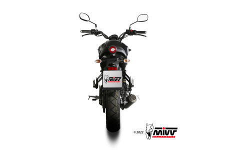 Mivv Układ wydechowy MK3 BLACK stal nierdzewna  YAMAHA XSR 125 2022-2024