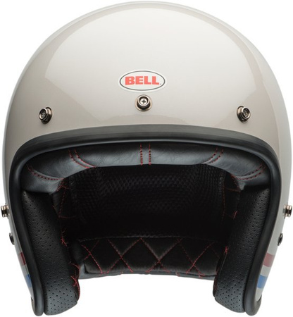 Kask Bell Custom 500 DLX Stripes Pearl White 