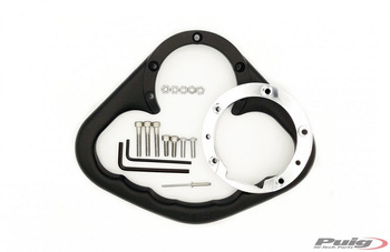 Uchwyt PUIG dla pasażera do motocykli Aprilia / Ducati Czarny (N) 9035N