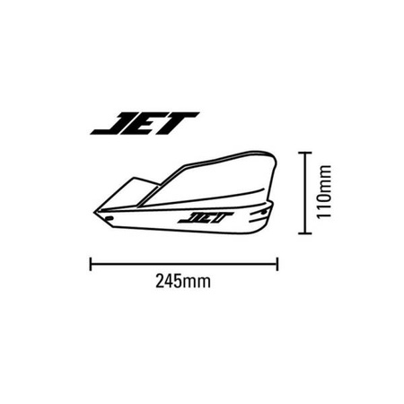 BARKBUSTERS OSŁONY DŁONI HANDBARY JET CZARNE