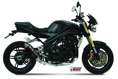 Mivv Tłumik końcowy GP BLACK stal nierdzewna TRIUMPH SPEED TRIPLE 1050 R / S / RS 2005-2006