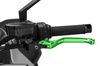 Regulowana dźwignia sprzęgła PUIG 4.0 EVO (bez zawiasu, wymaga adaptera) Zielony (V) 4220VV