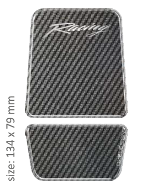 ONEDESIGN tankpad carbon MINITANKPAD logo racing