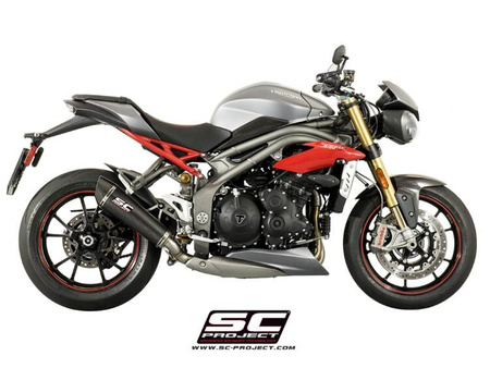 SC-Project tłumik końcowy Conic carbon Triumph SPEED TRIPLE 1050 (2016 - 2017) - S – R