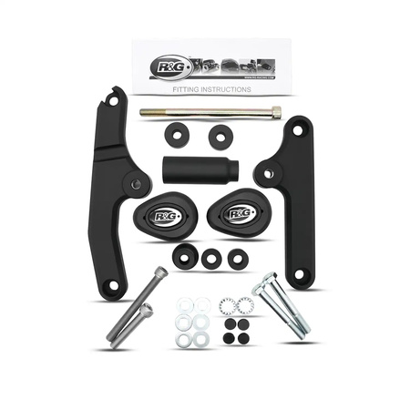 CRASHPADY AERO RG RACING TRIUMPH TIGER 900/ GT (PRO) 24-/ RALLY (PRO) 24-/ TIGER 850 SPORT 24-  BLAC