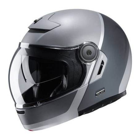 Kask Motocyklowy HJC V90 Mobix Grey/Silver