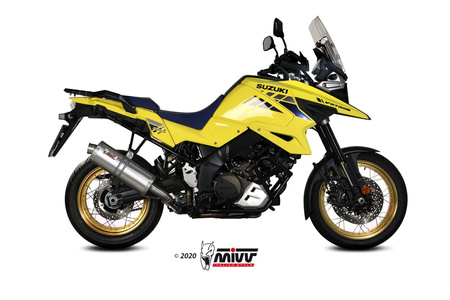 Mivv Tłumik końcowy OVAL stal nierdzewna SUZUKI V-STROM 1050 2020-2025