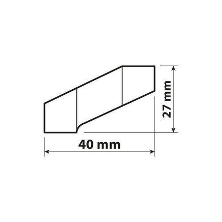 90539 Przedłużenie lusterka, gwint lewy M10